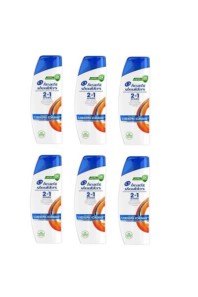 Head&Shoulders Head & Shoulders 330 Ml Special Shampoo for Men - 2-1 Cut, X 6 Pieces