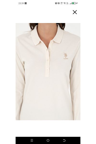 U.S. Polo Assn. U.S. Polo Assn Polo Gât Slim Fit Basic Hanorac pentru femei (EXCLUSIVE CLOTHING)