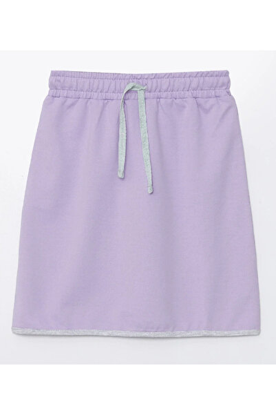 Chandraswear Girl's Skirt Purple - Come