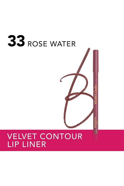 Bourjois Bourjois Velvet Contour Lip Liner - 33 -  Rose Water, 1.14g