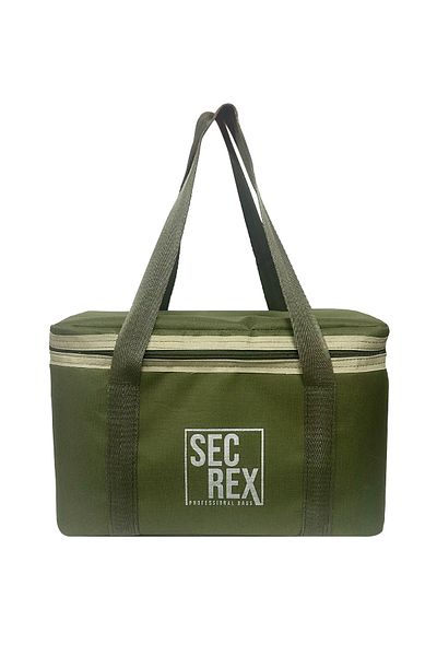 SECREX Термоизолирана термочанта със среден размер, 15 литра, професионална защита от студ/горещина