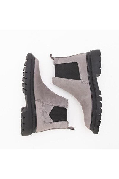 Gusse Nestor Men's Khaki Nubuck Leather Boots 240