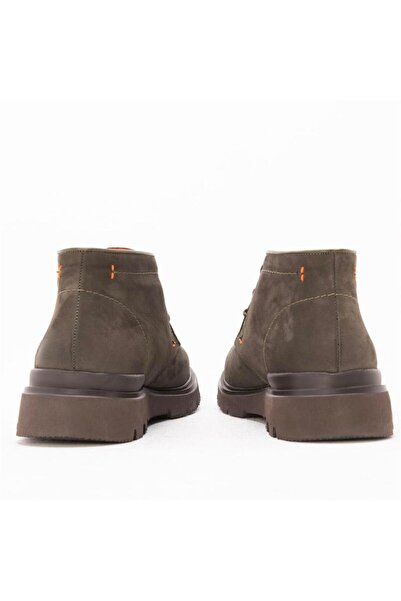 Gusse Hermann Men's Genuine Nubuck Leather Boots 6820-1