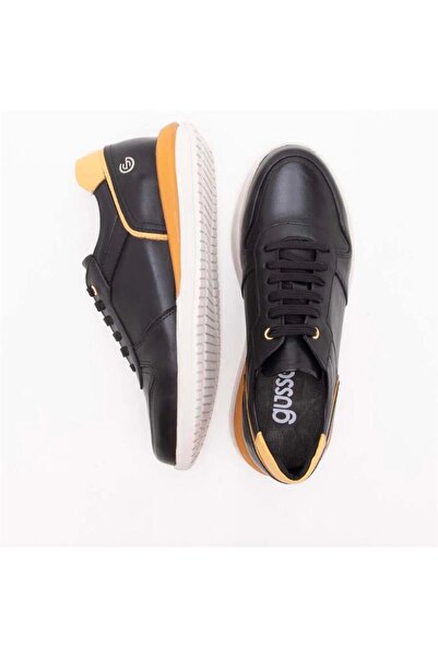 Gusse Ανδρικά παπούτσια Miller από γνήσιο δέρμα σε μπεζ χρώμα