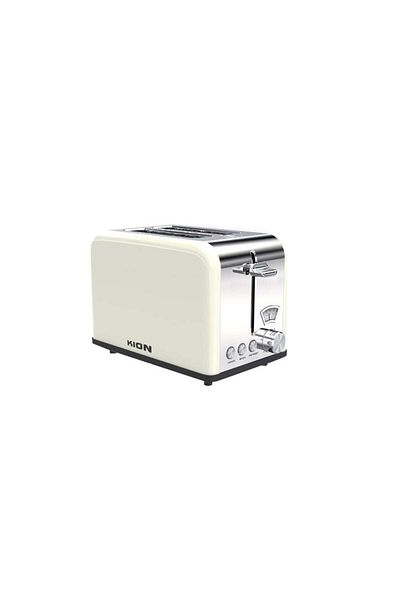 Kion Stainless Steel 2-Slice Toaster with Defrost Function