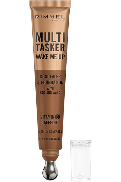 Rimmel Multi-Tasker Wake Me Up Concealer & Foundation - 110 - Warm Coconut, 20ml