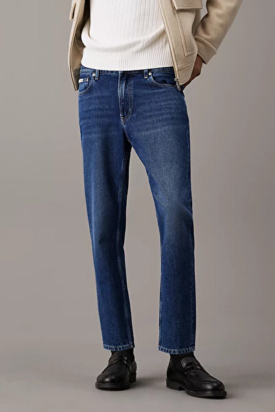 Calvin Klein Erkek CK DAD Jean Pantolon - Denim