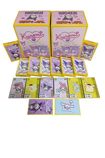 Emrah Gültekin سلسلة جديدة من بطاقات ألعاب شخصيات كورومي (10 علب صغيرة 60 بطا...