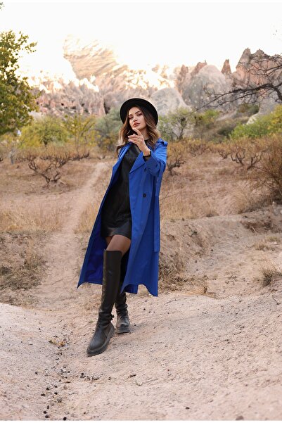 SahraAfra arrow trençkot