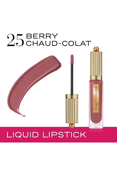 Bourjois Bourjois Rouge Velvet Ink Liquid Matte Lipstick 25 Berry Chaud-colat, 3.5ml