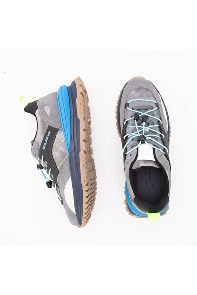 Gusse Ανδρικά δερμάτινα παπούτσια αθλητικά παπούτσια από δέρμα Nubuck Khaki 18270