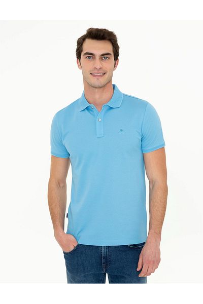 Pierre Cardin Tricou pentru bărbați, slim, cu gât polo, mercerizat G021SZ011.000. 1370054