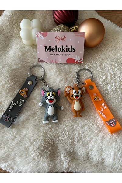 MeloKids سلسلة مفاتيح للزوجين من توم وجيري