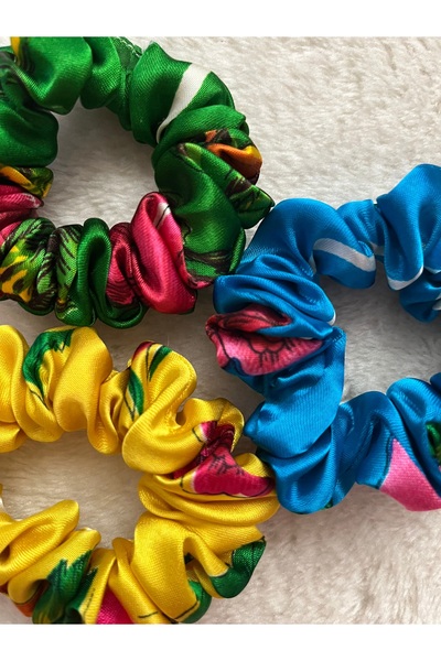 PratikDikisco Πολυτελές Σετ Σατέν Αγκράφες με Λουλούδια