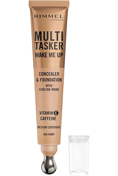 Rimmel Multi-Tasker Wake Me Up Concealer & Foundation - 40 - Ivory, 20ml