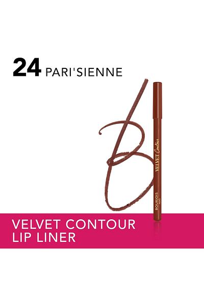 Bourjois Velvet Contour Lip Liner - 24 -  Pari'sienne, 1.14g