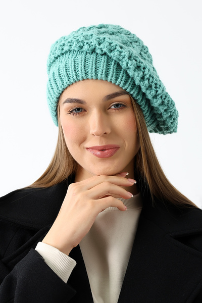 kdm kadim tekstil Çift Kat Ressam Kadın Bere