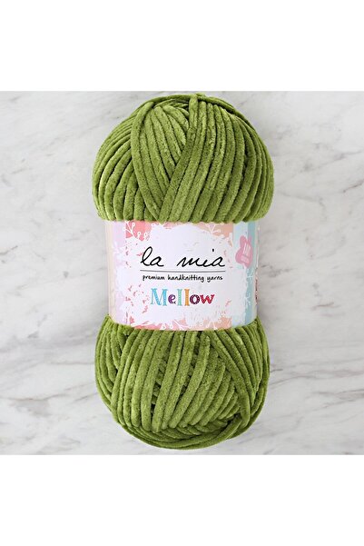 La Mia Yarn La Mia Mellow Green Hand Knitting Yarn - 932