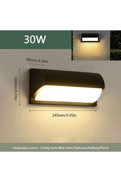Choice Cold White 30W No Sensor Led Outdoor Wall Light Waterproof IP66 Motion Sensor Led Outdoor Lighting P