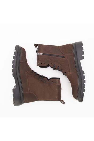 Gusse Ανδρικές γνήσιες δερμάτινες μπότες Nubuck Daniel 233