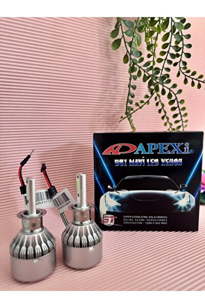 Genel Markalar Apexi H3 uyumlu buz mavisi led xenon - buz mavi xenon