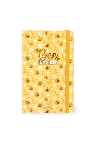 Legami دفتر ملاحظات ذو غلاف صلب مقاس A5 من Bee Buzz