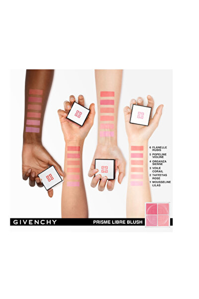 Givenchy Prisme Libre Blush Toz Allık Paleti N03 VOILE CORAIL Pinkestcosmetics