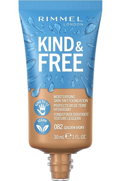 Rimmel Rimmel KIND & FREE Skin Tint - Moisturising Foundation  30 ml, shade 82 Golden Ivory