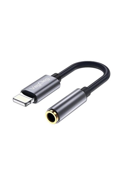 İphone Lightning To 3.5mm Örgülü Kulaklık Dönüştürücü Adaptör