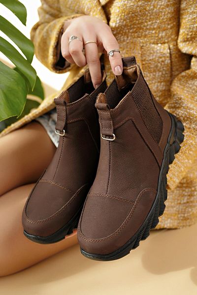 Diego Carlotti Genuine Leather Women's Casual Boots Dc2624