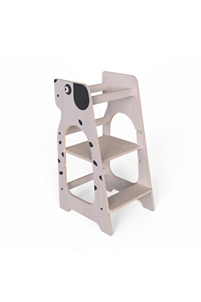 MAMATOYZ Turn de invatare MamaToyz Learning Tower din lemn, Catelus