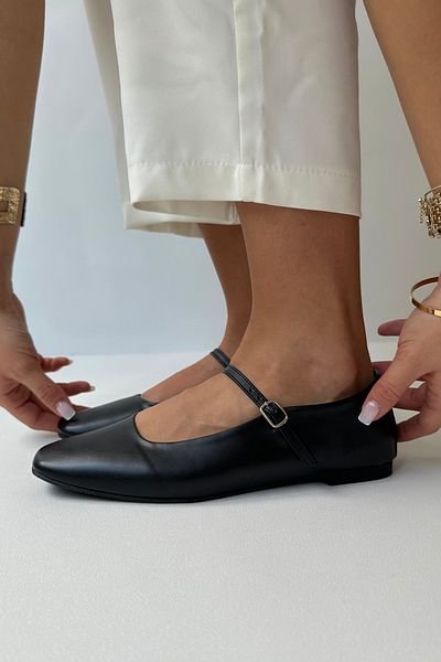 Mupa Shoes Balerini de damă negre