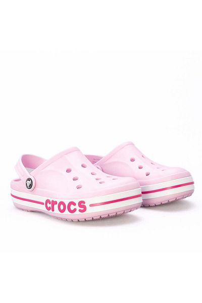 Crocs شبشب للأطفال باللون الوردي من Bayaband Clog K Ballerina 207019 -6 تي جي