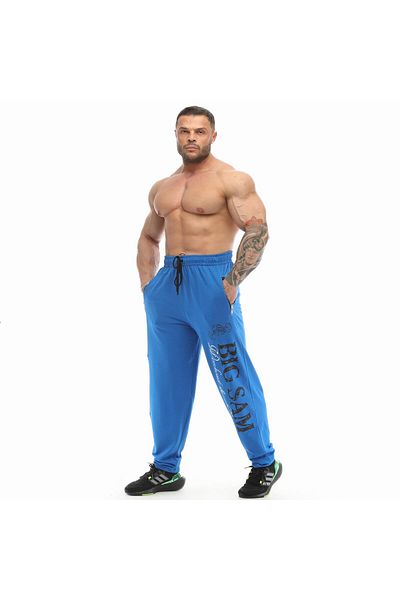 Big Sam Loose Fit Men's Sweatpants Zippered Gym Pants Pnt1369