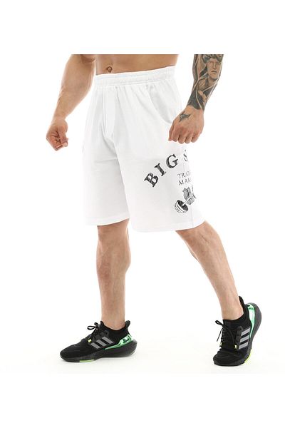 Big Sam شورت قطن أبيض 1431