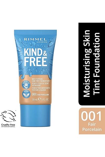 Rimmel Rimmel KIND & FREE Skin Tint - Moisturising Foundation  30 ml, shade 001 Fair Porcelain