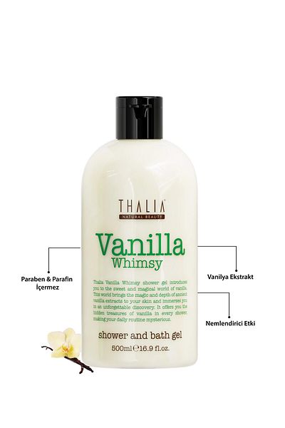 Thalia Vanilla Scented Moisturizing Shower Gel 500ml