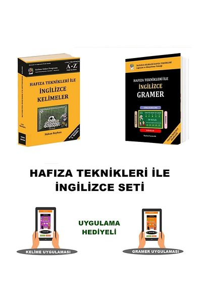 Bayhan Yayıncılık English Training Set with Memory Techniques - 2 Books 2 Mobile Practice