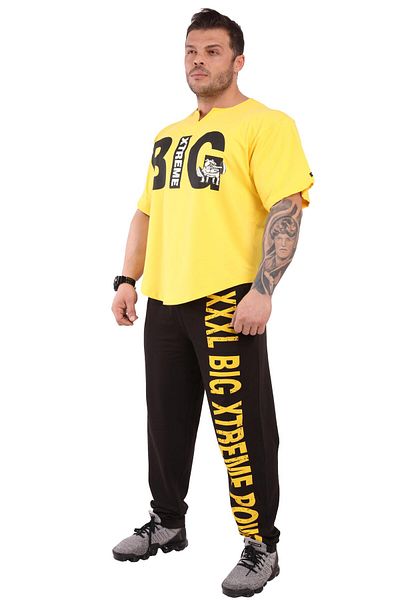 Big Sam Men's Black Sweatpants 1145
