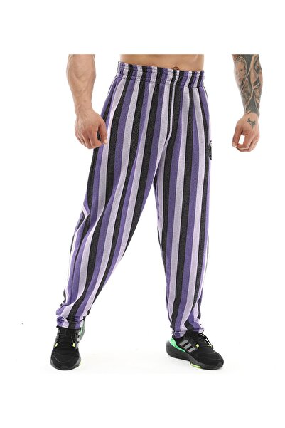 BGSM Loose Fit Armalı Eşofman Altı Bodybuilding Pantolon Pnt1375