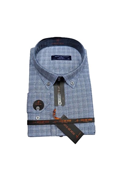 hodbehod BÜYÜK BEDEN BATTAL ÜST KALİTE BABA GÖMLEK 2XL,3XL,4XL