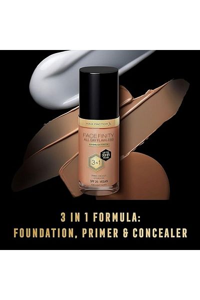 Max Factor Facefinity All Day Flawless Foundation - N84 - Soft Toffee, 30ml