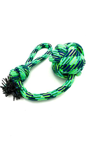 Tasma Market 9cm Dog Training Ball Toy with Handle