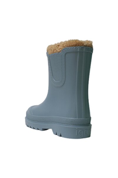 IGOR İgor Tokio Kürklü Bebek Yağmur Çizmesi Mavi