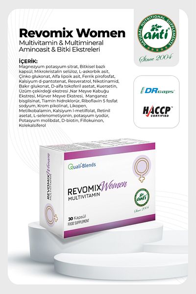 anti Revomix Women - Special Multivitamin and Mineral Supplement