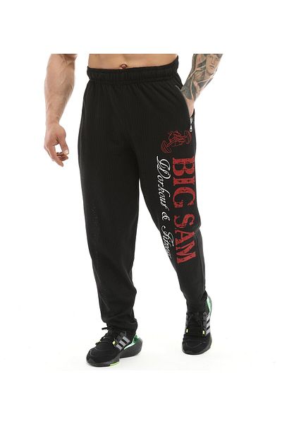 Big Sam Men's Oversize Zippered Sweatpants Pnt1335
