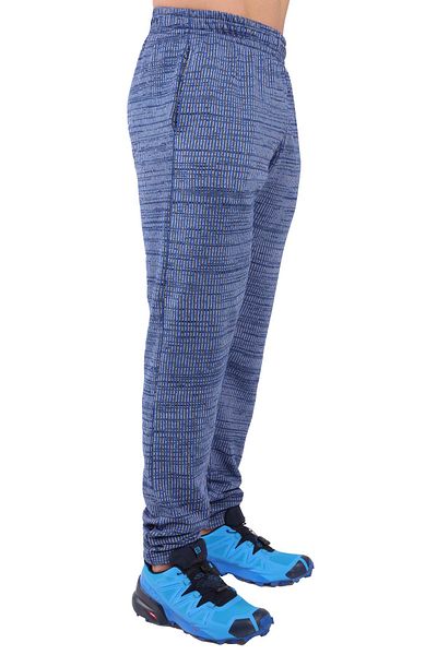 Big Sam Men's Sports Pants - Blue Sweatpants, Model 1256