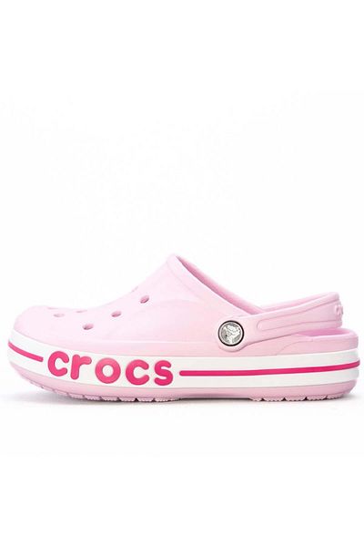 Crocs شبشب للأطفال باللون الوردي من Bayaband Clog K Ballerina 207019 -6 تي جي