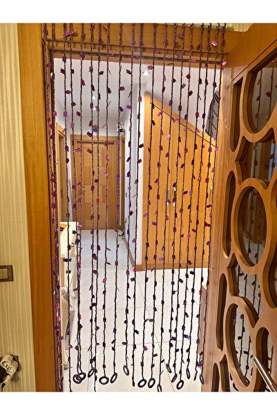 Gönülden Tasarım 20 ШТУК ЛІЛОВИХ ЛІЛІЙ З В'ЯЗКОМ - ДВЕРІ, ШТОРИ, ВІКНА ШНУРОВ...