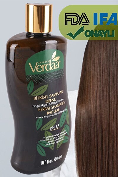 Antioch's Verdaa Bitkisel Defne Şampuanı Saç Dökülmesi Ve Kepeğe Karşı